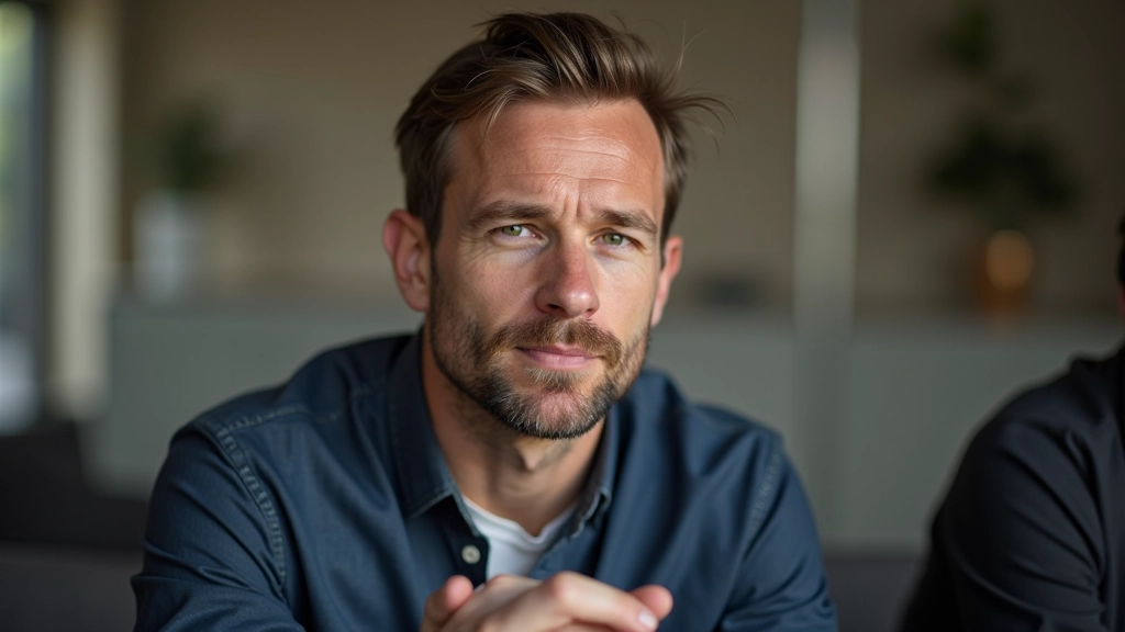 Persoon die zijn emoties uitdrukt op een duidelijke manier